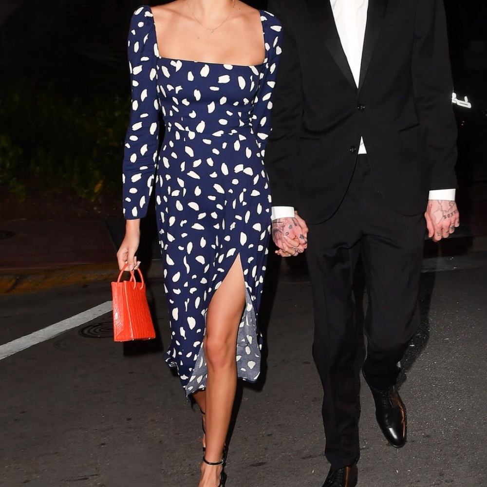 Reformation Sigmund Dress in Splatter